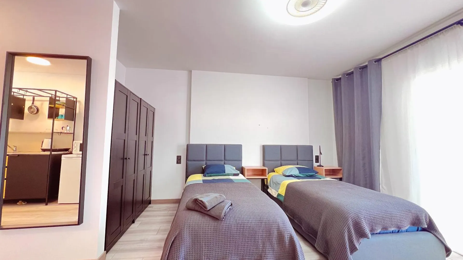 Апартаменты Modern And Funcional Studio Loft In Parque Cattleya, La112 Арона